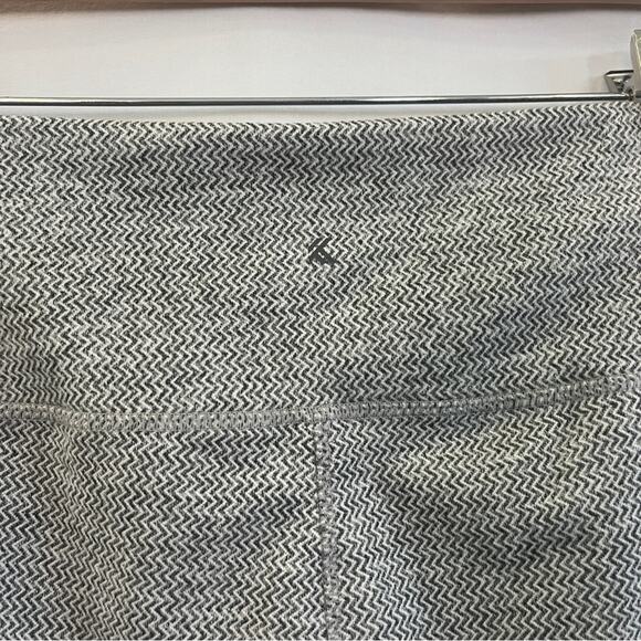 Kyodan Athletic Pants Womens Size Large Chevron Black Gray Running Workout Gym - Picture 5 of 11